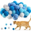 GEEHUA Pack of 30 Cat Toy Ball, 3 cm Soft