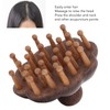 Wood Massage Comb Sandalwood Scraping Scalp Massage Comb Massager Tool