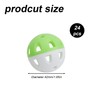 Tinoaly 24pcs Baseball Training Balls, 1.65in Small Baseball Golf Practice