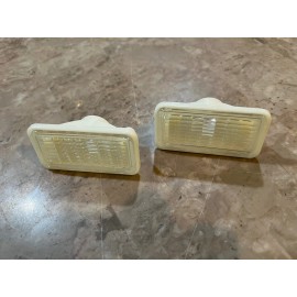 KK 1968-69 Camaro Impala Nova Corvette Front Sider Marker lens Clear Pair