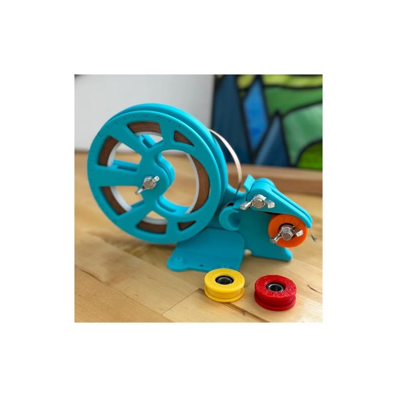 Driftless Glassworks Mini Tabletop Foiler for Stained Glass Projects, Dispenses