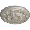 Ekena Millwork CM08MUPWS Millin Ceiling Medallion, 7 7/8"OD x 1/4"P