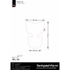 Tank Pad Small Motorcycle Paint Protection Sticker Transparent X503307VE