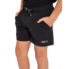 FILA Unisex Kid's Classic 2.0 Short, Black, Size 12