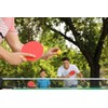 Idena 40202 Table Tennis Bat Training with Wooden Handle and