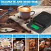 DDS-DUDES Coffee Scales with Timer and LCD Display (3kg, 0.1g)