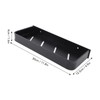 Shower Caddy Wall Mount Shelf with Hooks Space Aluminium Large