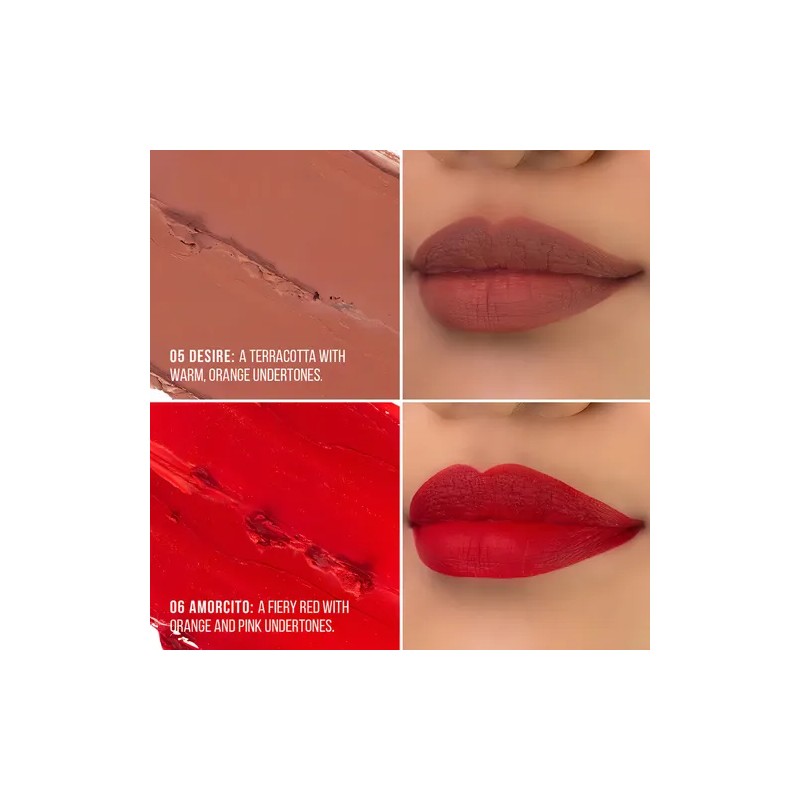 Set Labial Indeleble Mate Italia Deluxe Locked In Place 8pzs