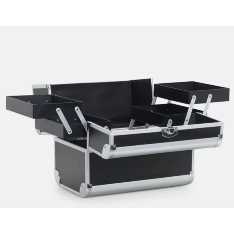 Cases Plus Cosmetiquera Neceser Profesional Refuerzo De Aluminio Llave