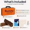 HOROW Rummy Cube Game Set 4 Player Edition, with 4