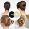 Hair Donut, Bun Cushion, Large and Small, with 50 U-Shaped