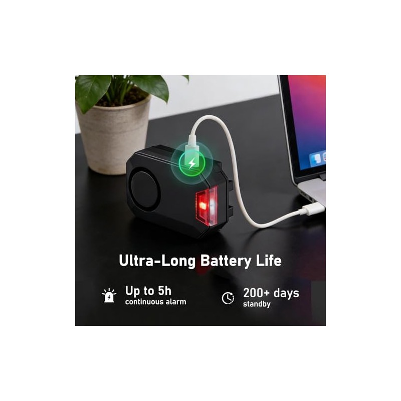 Bicycle Alarm, Bicycle Alarm System with Remote Control, Wireless Motorcycle