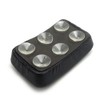 About Szmsmy Motorcycle Black Rear Passenger Cushion 6 Suction Cup