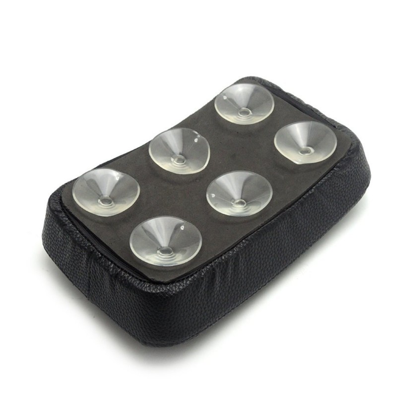 About Szmsmy Motorcycle Black Rear Passenger Cushion 6 Suction Cup