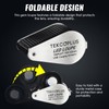 10x Jewelers Loupe Magnifier with UV & LED Lights, 22mm