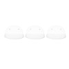 3pcs Wall Speaker Floating Shelves Acrylic Waterproof Wall Mounted Speaker
