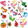 Fabbay 25 Pcs Festive Goose Costume Magnets Decoration Funny Holiday