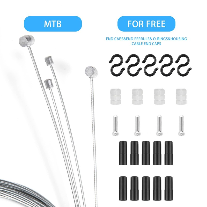 Gear Cable Bicycle, Bicycle Shift Cable Set, Universal Bicycle Parts