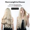 SOBEAUTY Clip in Hair Extensions, Real Human Hair Extensions, 100%