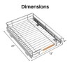 Pull out Cabinet Organizer, Heavy Duty Sliding Drawers for Cabinets,