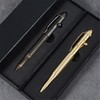 SZHOWORLD Creative Solid Brass Bolt Action Pen with Tungsten Steel