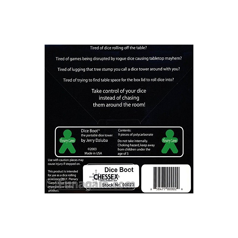 Chessex Dice Boot