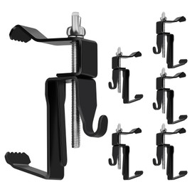 Jecten 6 Pack Brick Wall Clips, Heavy Duty 1-3/4" to 2-3/4" Adjustable Stainless Steel Brick Hangers for Outdoor Hanging