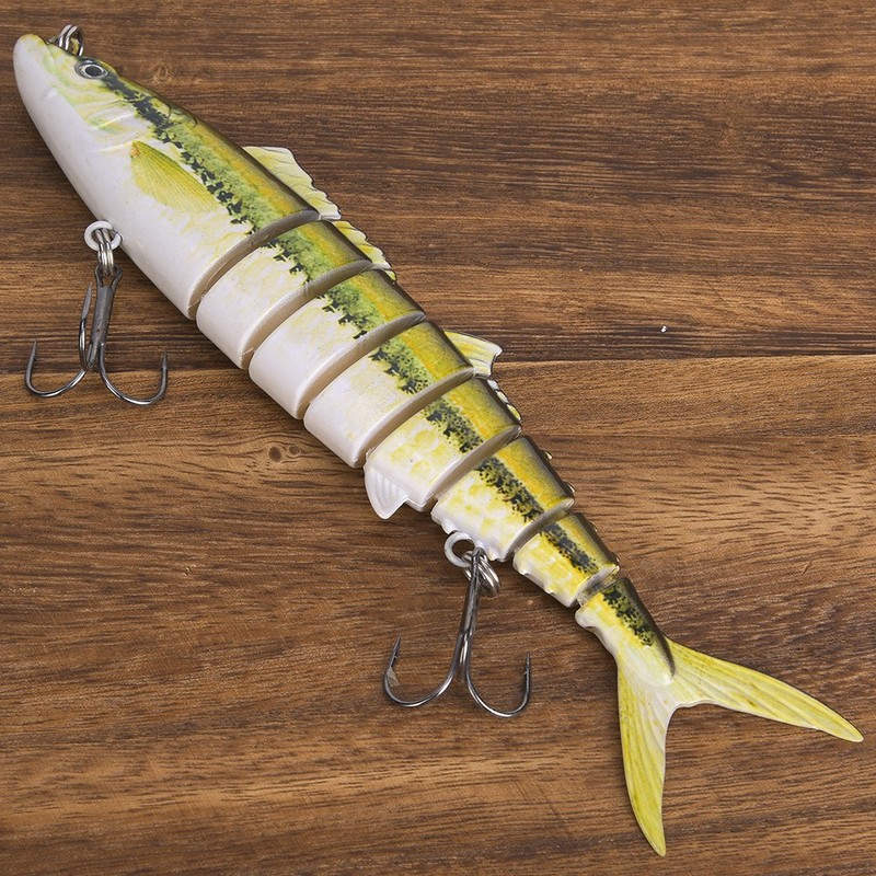 1 pcs Multi Sections Artificial Fishing Lure Bait Sea Fishing