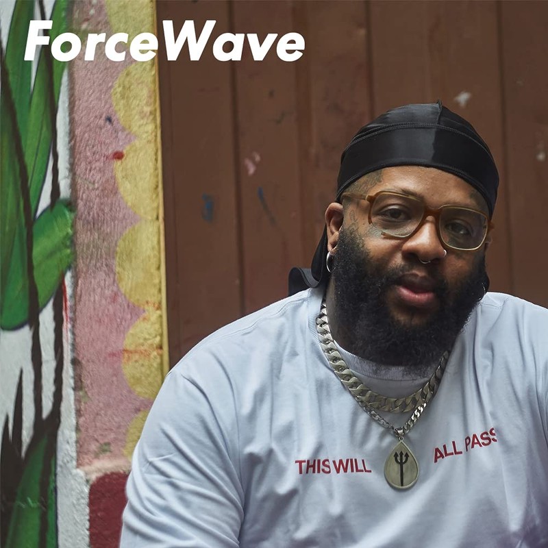 ForceWave Silky Durag for Men Wave Cap Satin Dorag for