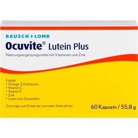 Ocuvite Lutein Plus Capsules, Pack of 60 Capsules