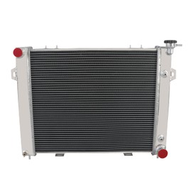 CoolingMaster Aluminum Radiator Compatible with 1993-1997 Jeep Grand Cherokee LIMITED 5.2L V8 GAS AT/MT