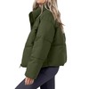 Cityork Women's Puffer Jacket Lightweight Oversized Long Sleeve Full Zipper