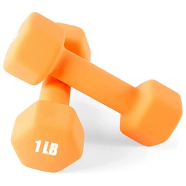 Portzon Weights Dumbbells 10 Colors Options Compatible with Set of 2 Neoprene Dumbbells Set,1-15 LB, Anti-Slip, Anti-roll, Hex Shape