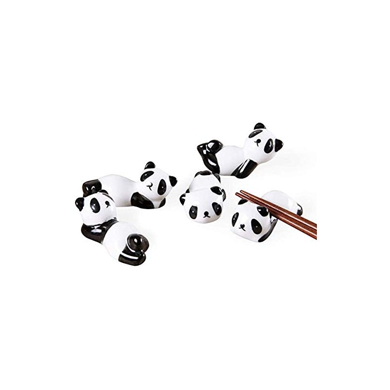 Tableware East Chopsticks Rest Cute Panda Cute Panda Ceramic Chopsticks