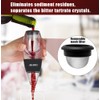 AIKARO - Weinluftbelüfter Automatischer Dekanter mit Filter und Basisstation