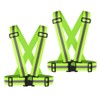 2Pack Reflective Vest, High Visibility Vest Straps Lightweight Reflector Safety