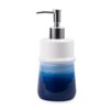 Ceramic 12Oz Soap Dispenser for Kitchen, Refillable Hand Dispenser with