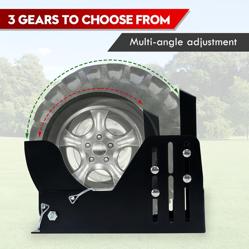 Large Lawn Mower Wheel Power Locker Adjustable Size 10.5"-16" Caster