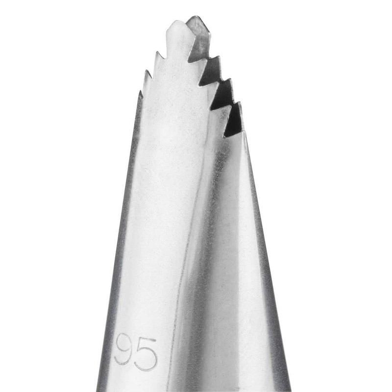 Ateco French Leaf Ruffle Decorating Pastry Tip #95