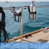 Singhoow 4 Pcs Marine Boat Rail Cup Holder No-Drill Cruise