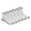 Dickies Men's Dri-Tech Moisture Control Quarter Socks (6, 12, 18