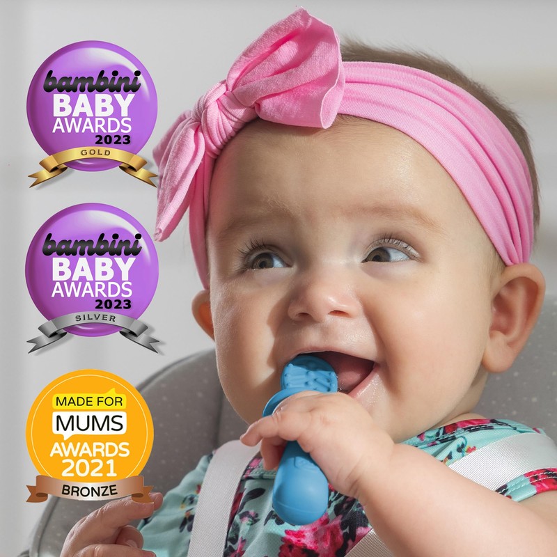 TalkTools ITSY Tiny Silicone Spoons – Twin Pack Soft Silicone
