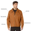 Rothco Brown Lightweight Canvas Work Jacket 92535 - L