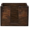 Wooden Cocktail Napkin Caddy - Bar Top Organiser to Hold