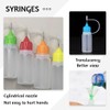 Pack of 6 Needle Bottles, 10 ml Dosing Bottle, Plastic