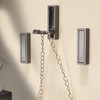 DHSWNNG 3 PCS Foldable Wall Hook, Heavy Duty Folding Coat