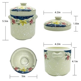 Witcreate Large Candle, Rose Scented Candle, Ceramic Container, 3 Wicks, 20 Ounces, 120-Hour Burn Time, Home Decor, Mother’s Day, Birthday, and Holiday Gifts.