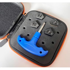 3pc/4pc Golf Weight Screw Compatible Fit for Cobra Darkspeed, Darkspeed LS, Darkspeed X, Darkspeed Max Driver Clubs (4g+6g+8g+10g+12g+14g+case+Tool)