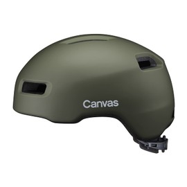 OGK KABUTO CANVAS-CROSS Bicycle Helmet (Canvas Cloth) M/L 22.4 - 23.2 inches (57 - 59 cm), Mat Olive, Recommended by JCF