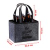Cepewa Bottle Carrier Felt The Liquid Must Have Bottle Bag